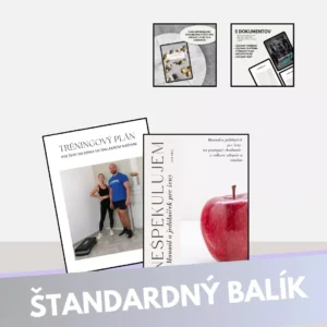 Balík: Tréningový plán pre ženy na doma + jedálniček