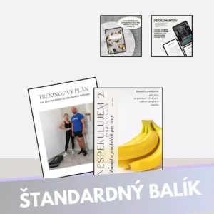 Balík: Tréningový plán pre ženy na doma + jedálniček 2